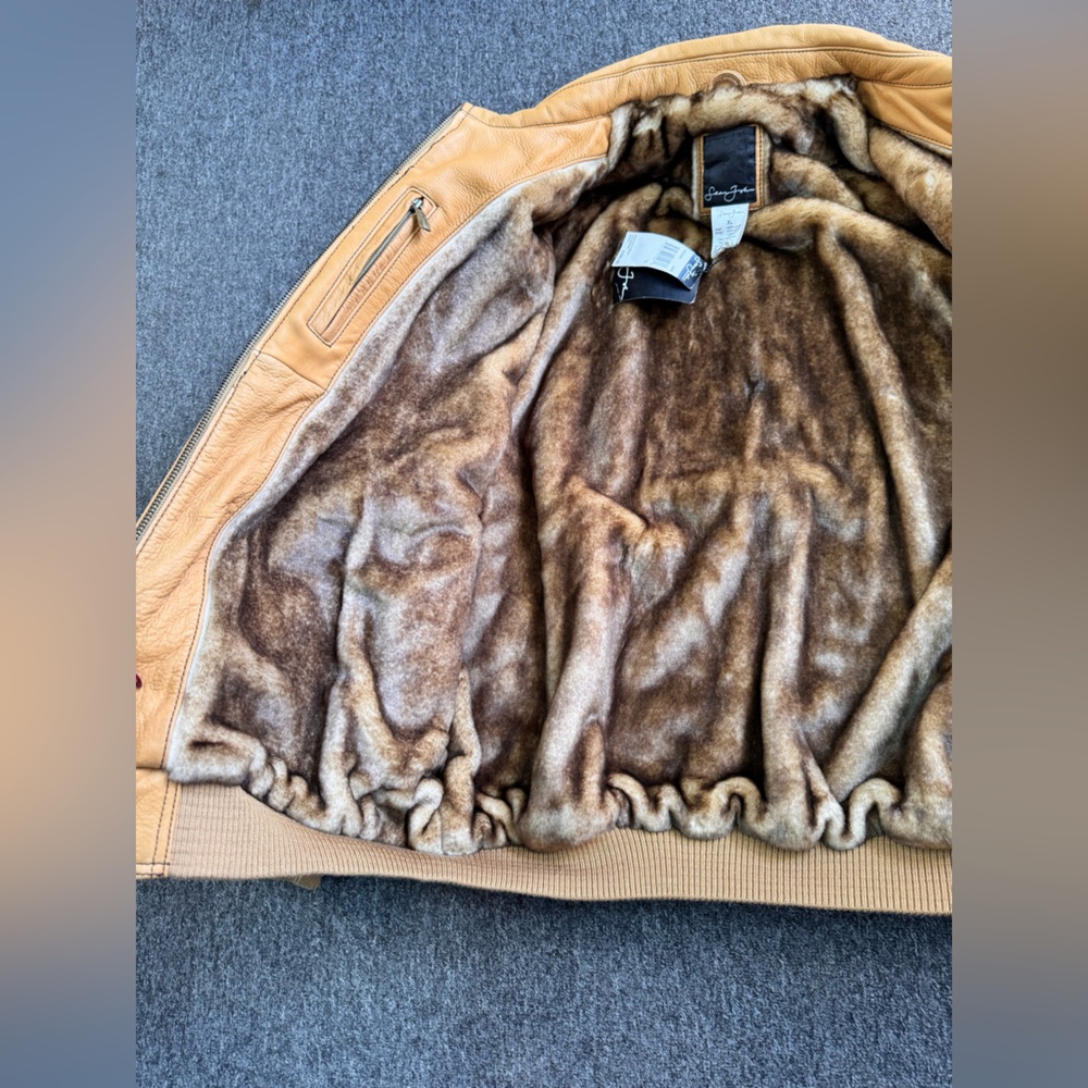 Sean John Tan Bomber Jacket - Picture 8 of 13